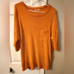 Women's Orange Sweater